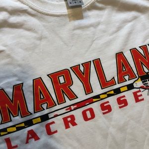 UMD lacrosse tee shirt ⭐️